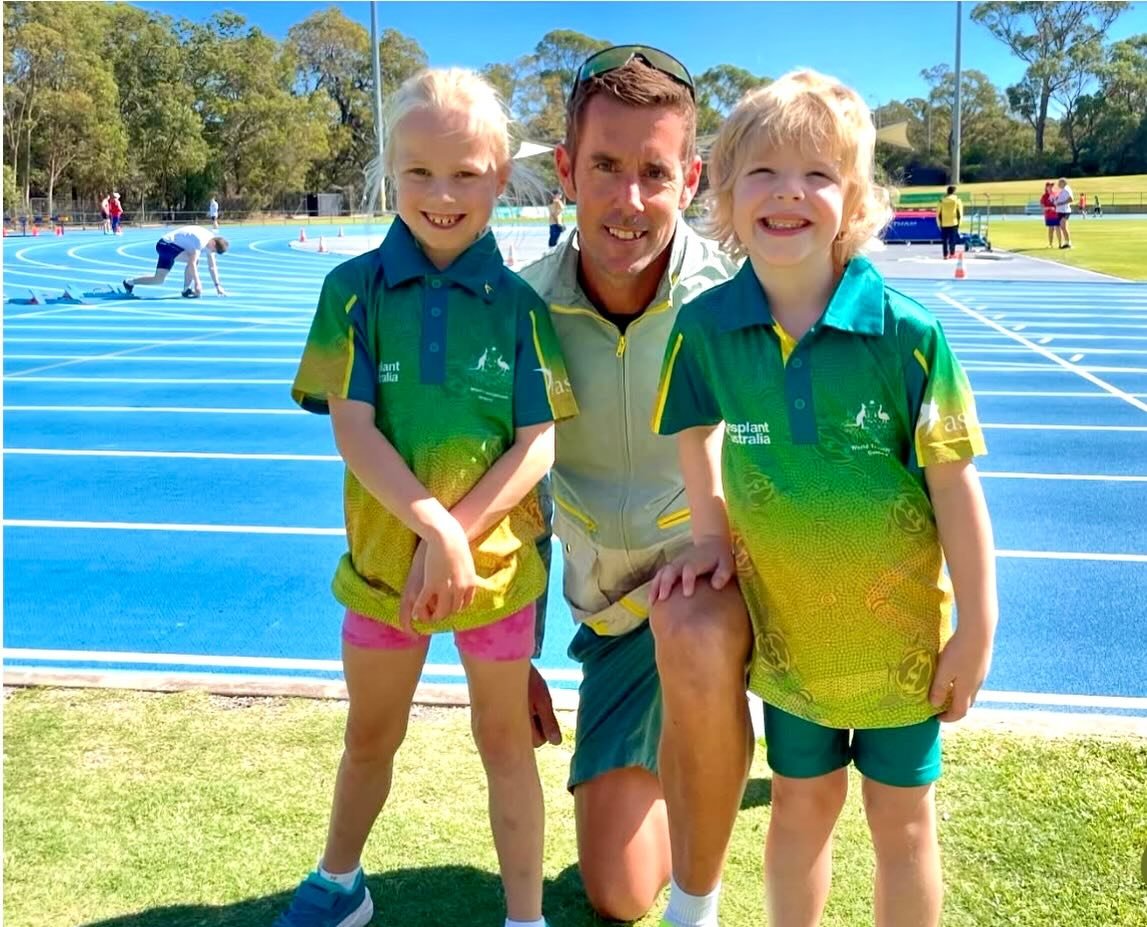 Adsy coaching and supporting athletes in Transplant Games preparation